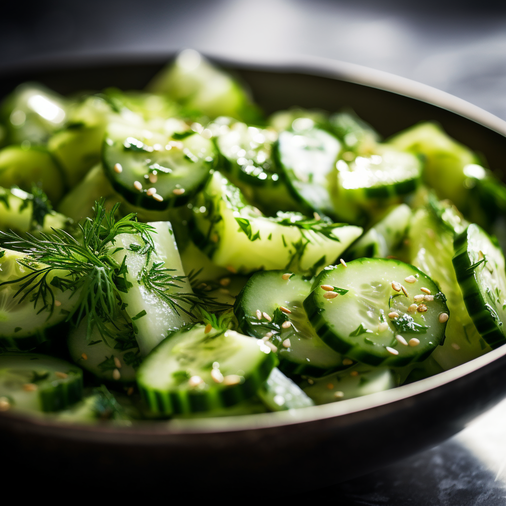 Refreshing Cucumber Salad recipe