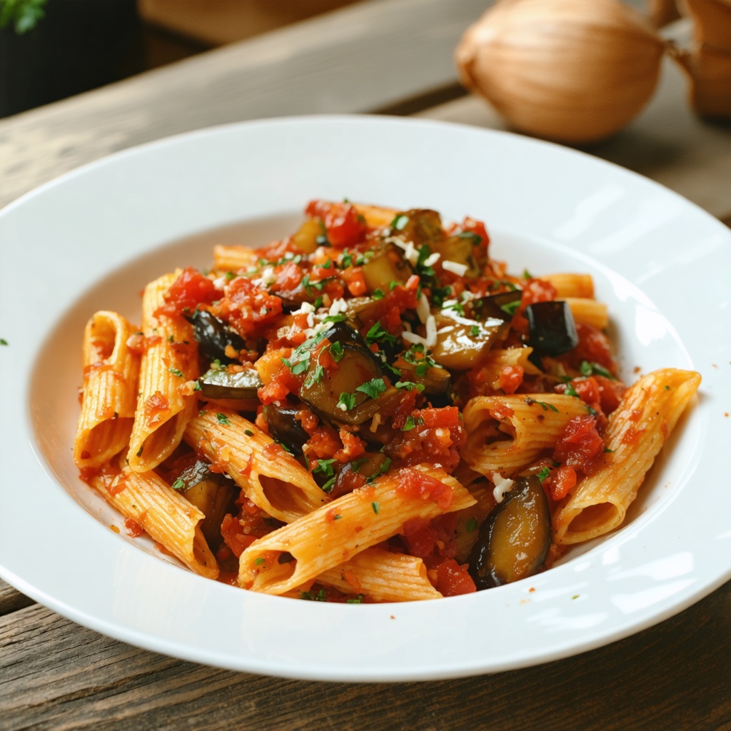 Caponata pasta recipe